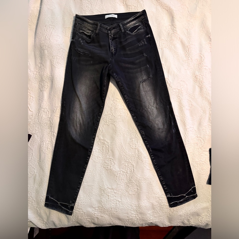 Flying Monkey skinny black jeans